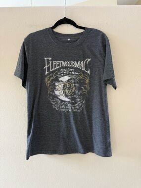 Fleetwood Mac Women’s ‘Sisters of the Moon' Graphic Tee - Charcoal